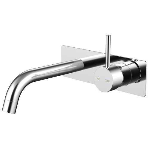 Millennium Cioso Wall Basin Set V1 Pin Up - Chrome