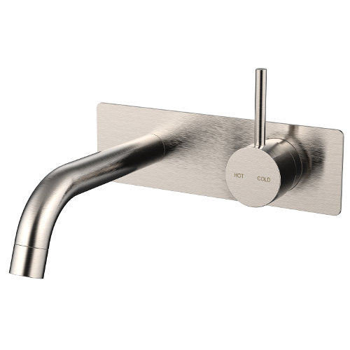 Millennium Cioso Wall Basin Set V1 Pin Up - Brushed Nickel