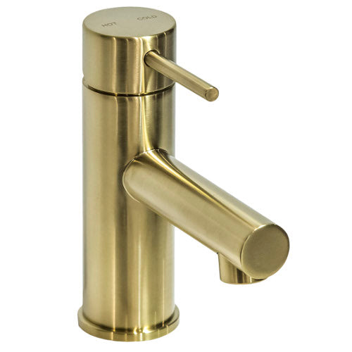 Millennium Cioso Basin Mixer - Modern Brass