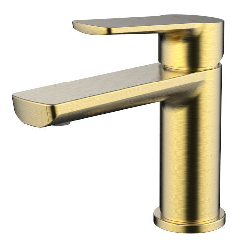 Millennium Akemi Basin Mixer - Modern Brass
