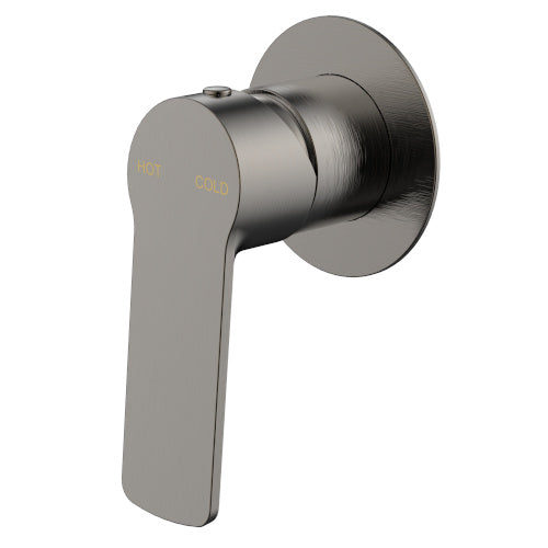 Millennium Akemi Wall Mixer - Gunmetal