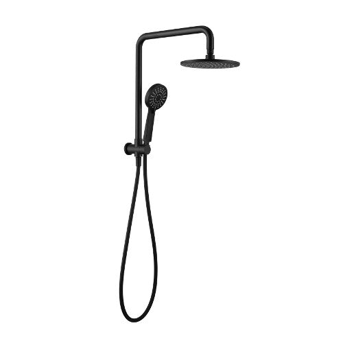 Millennium Akemi 200mm Dual Shower - Matte Black