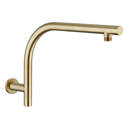 Millennium Akemi Raised Shower Arm - Modern Brass