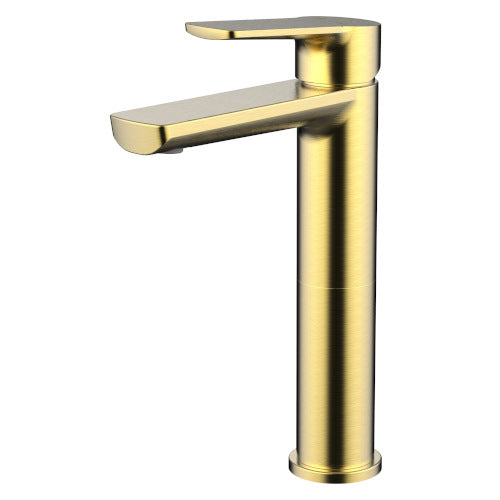Millennium Akemi Extended Vessel Mixer - Modern Brass