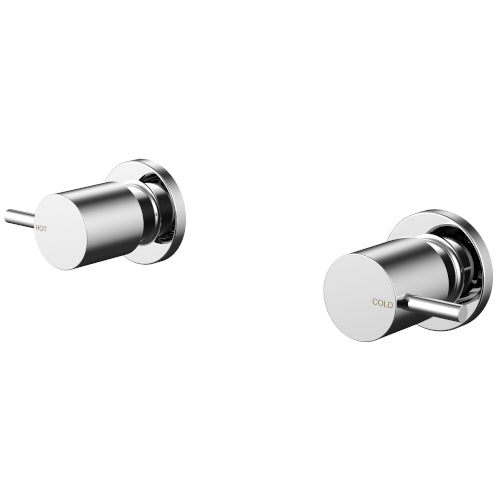 Millennium Cioso Wall Taps - Chrome