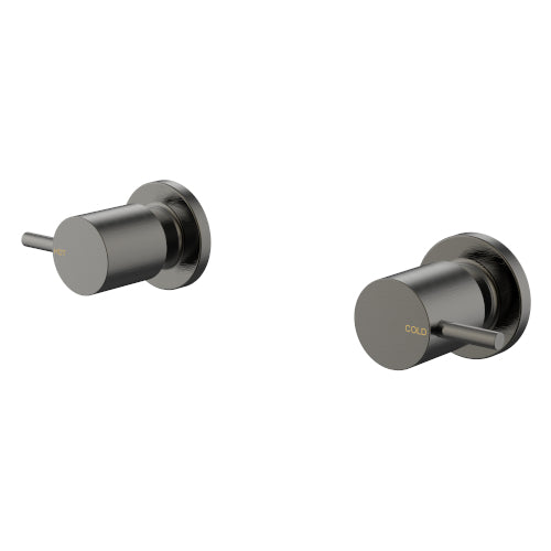 Millennium Cioso Wall Taps - Gunmetal