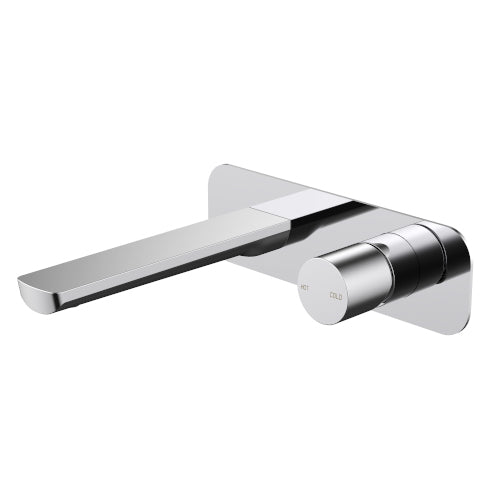 Millennium Finesa Wall Basin Set - Chrome