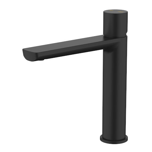 Millennium Finesa Vessel Mixer - Matte Black