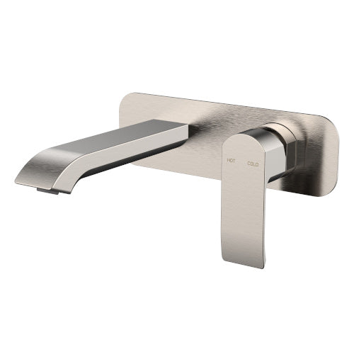 Millennium Zoya Wall Basin Set - Brushed Nickel
