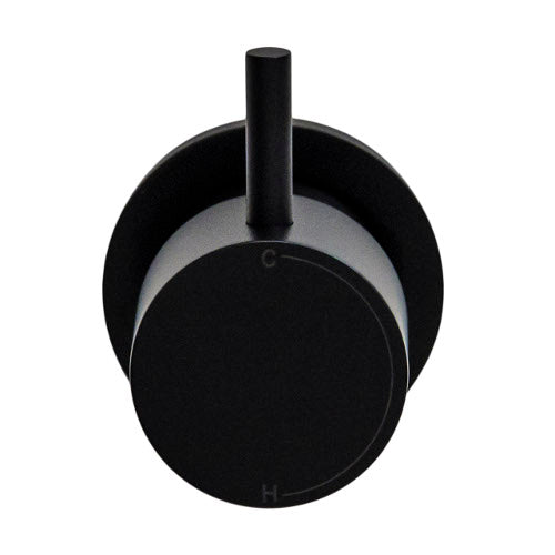 Millennium Cioso Progressive Wall Mixer Pin Up - Matte Black
