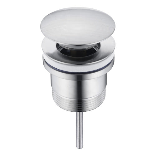 Millennium Cioso 38mm Brass Pop Up Plug & Waste - Brushed Nickel