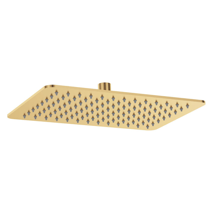 Fienza Koko Rectangular Shower Head - Urban Brass