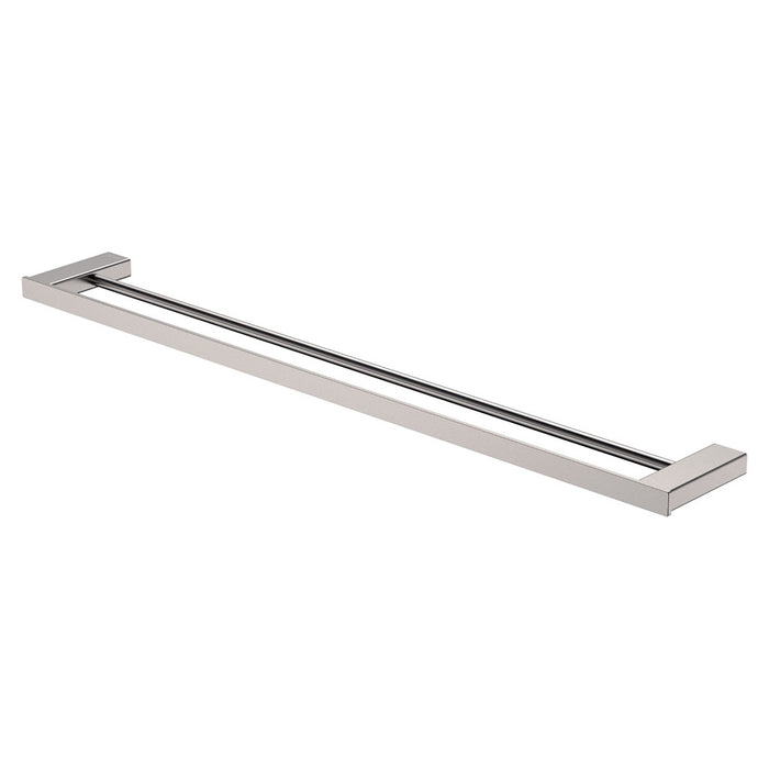 Fienza Tono 810mm Double Towel Rail - Brushed Nickel