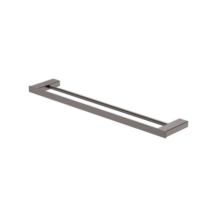 Fienza Tono 610mm Double Towel Rail - Gunmetal