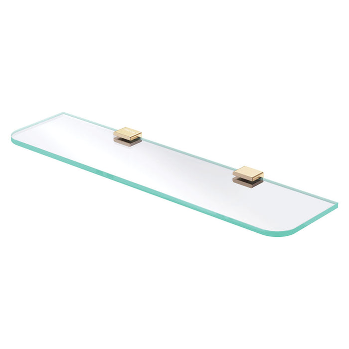 Fienza Tono Glass Shelf - Urban Brass