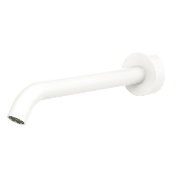 Fienza Kaya 220mm Wall Basin/Bath Outlet - Matte White
