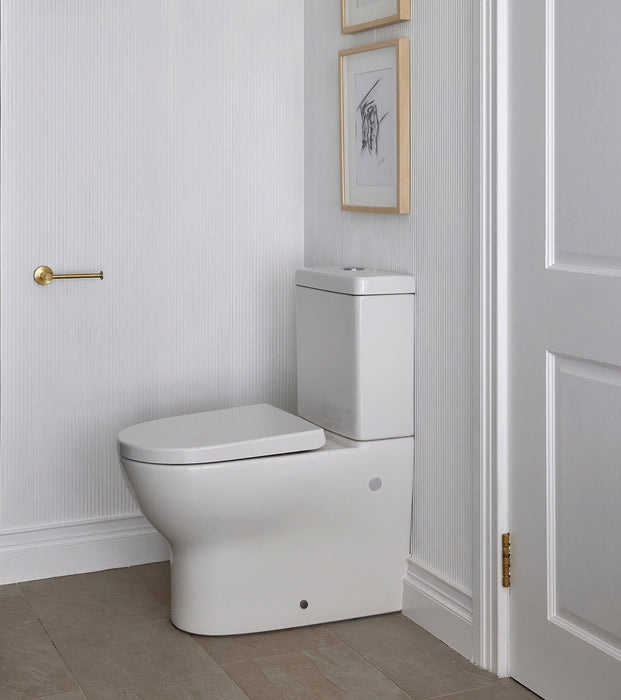 Hartley Close Coupled Back to Wall Toilet Suite with Soft Close Quick Release Seat