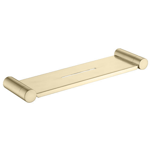 Millennium Finesa Shower Shelf - Modern Brass