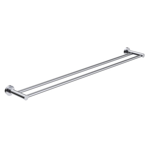 Millennium Cioso 800mm Double Towel Rail - Chrome