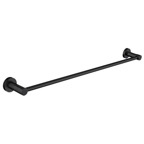 Millennium Cioso 600mm Single Towel Rail - Matte Black