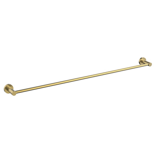Millennium Cioso 800mm Single Towel Rail - Modern Brass