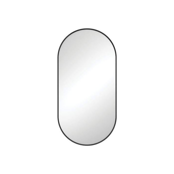 Fienza Empire 450mm x 900mm Framed Mirror - Matte Black