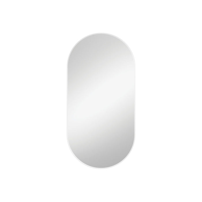 Fienza Empire 450mm x 900mm Framed Mirror - Matte White