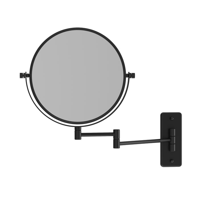 Magnifying Mirror - 1 & 5 Magnification - Matte Black