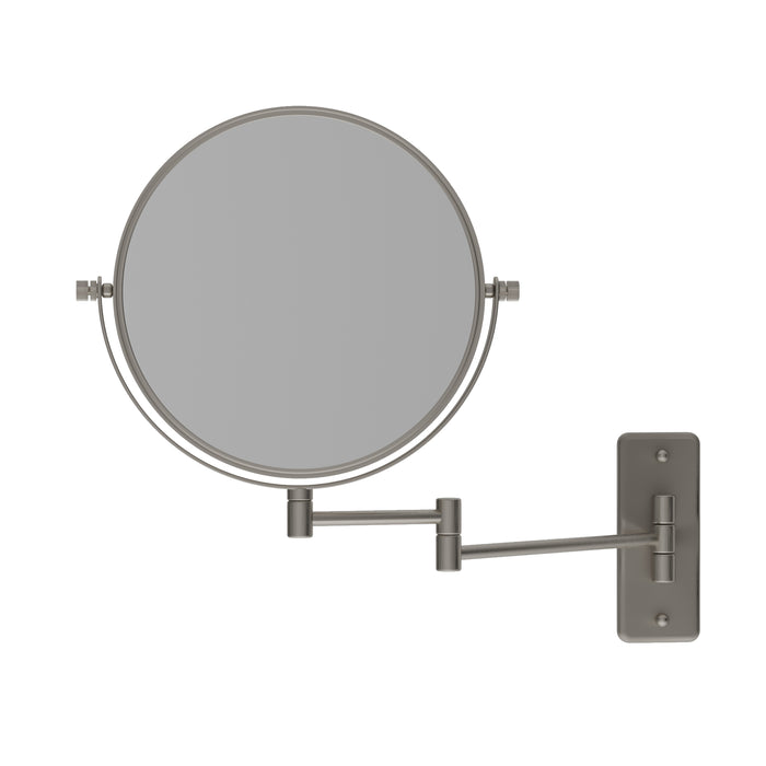 Thermogroup Magnifying Mirror - 1 & 5 Magnification - Brushed Nickel