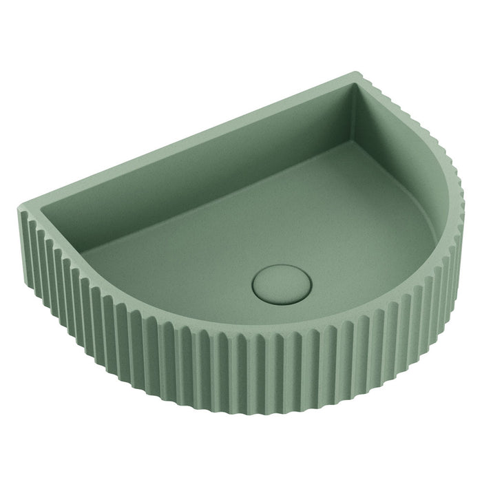 Fienza Valentina Concrete Wall Hung Basin - Sage