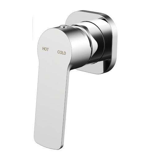 Millennium Akemi Square Wall Mixer - Chrome