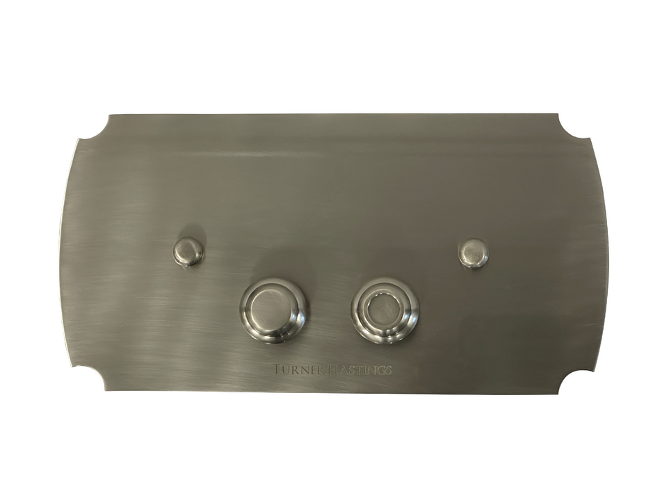 Turner Hastings Claremont Brushed Nickel Flush Plate