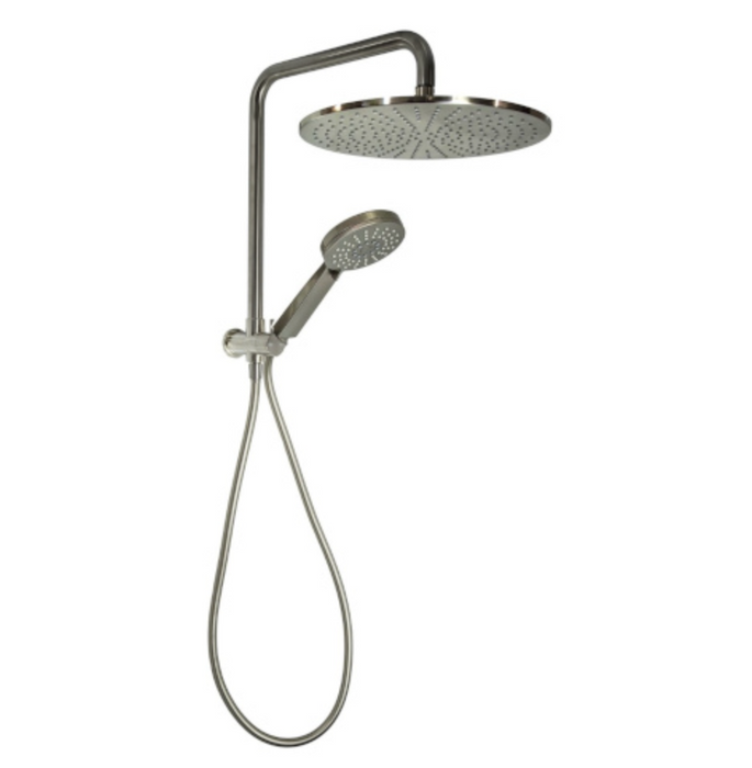 Millennium Akemi 300mm Dual Shower - Brushed Nickel