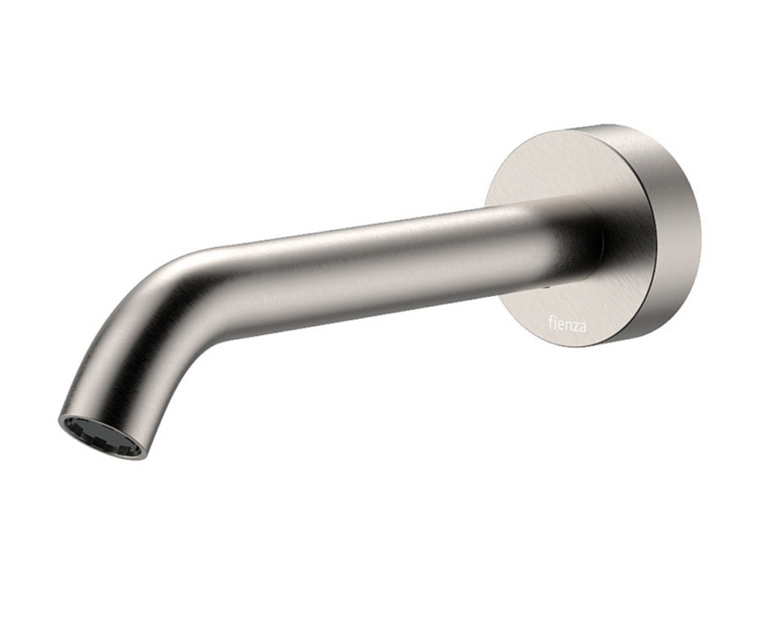 Fienza Kaya Basin/Bath Outlet - 180mm - Brushed Nickel