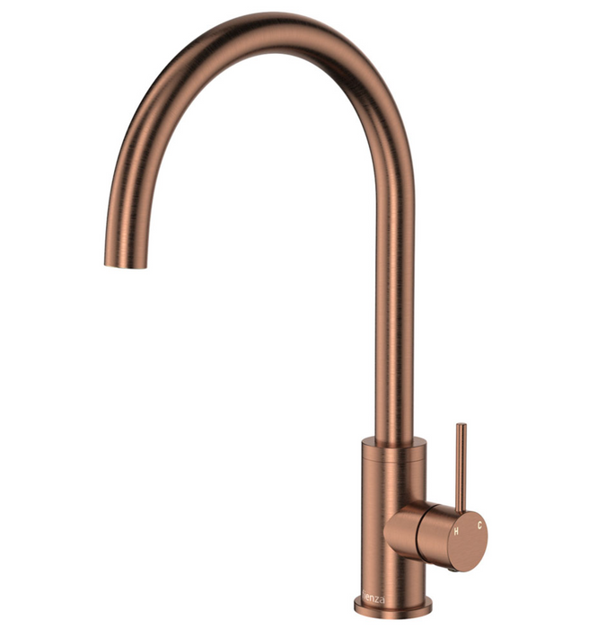 Fienza Kaya Sink Mixer - Brushed Copper