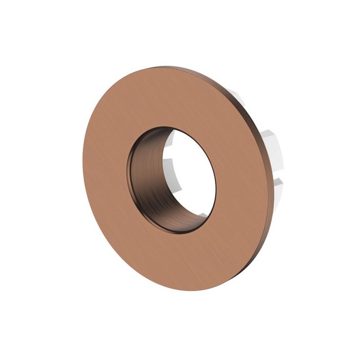 Fienza Round Overflow Ring - Brushed Copper