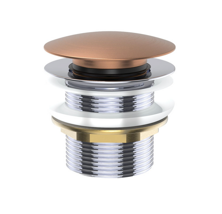 Fienza Pop-Up Bath Waste NON- Overflow - Brushed Copper