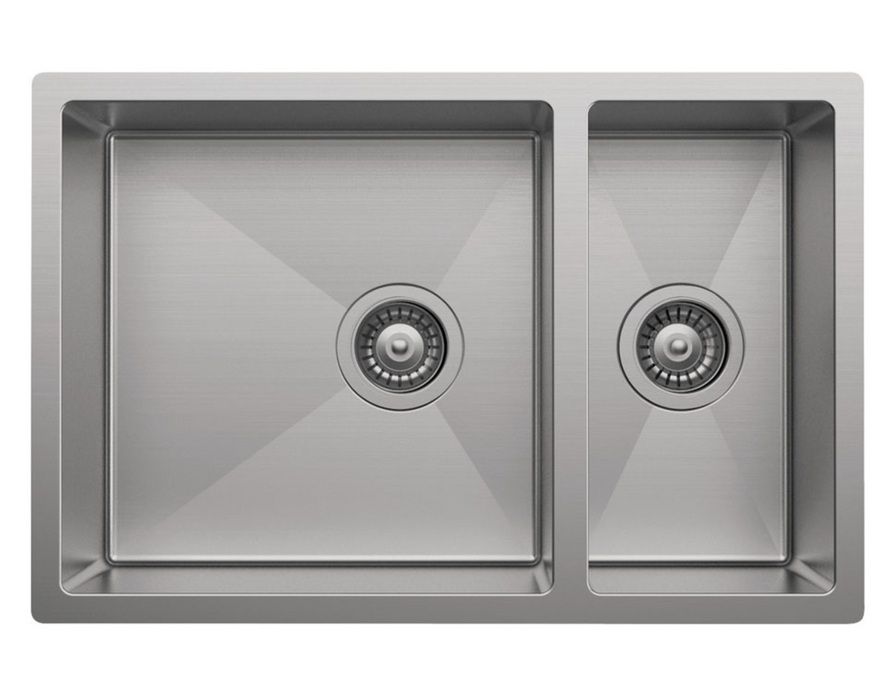Fienza Hana 30L/15L Double Kitchen Sink - Stainless Steel