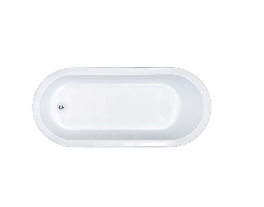Seima Limni 135 inset bath - 1700mm