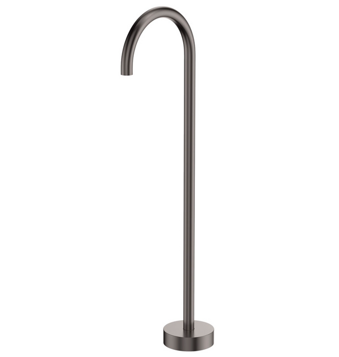 Fienza Kaya Floor Mounted Bath Outlet - Gunmetal