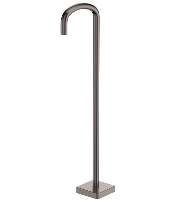 Fienza Tono Floor Mounted Bath Outlet - Gunmetal