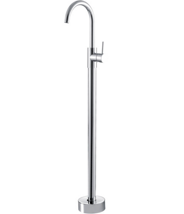 Fienza Kaya Floor Mounted Bath Mixer - Chrome