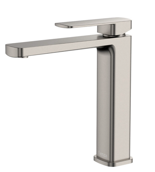 Fienza Tono Medium Basin Mixer - Brushed Nickel