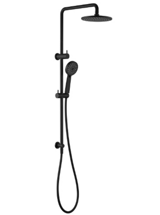 Millennium Akemi Combination Shower 200mm - Matte Black