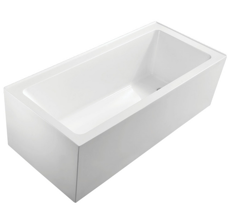 Fienza Sentor Acrylic Corner Bath - 1500mm - Left Hand