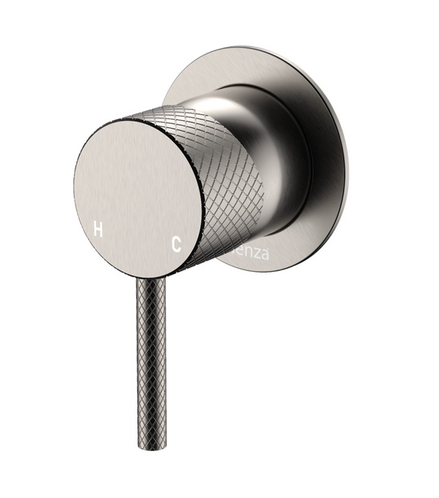 Fienza Axle Wall Mixer - Brushed Nickel
