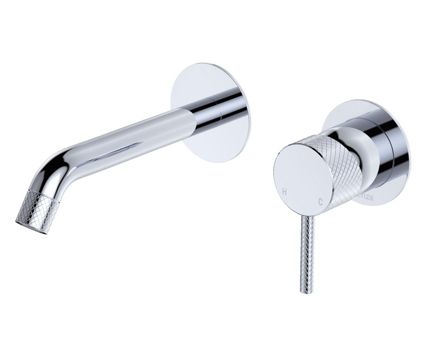 Fienza Axle Wall Basin/Bath Set - 160mm Outlet - Chrome