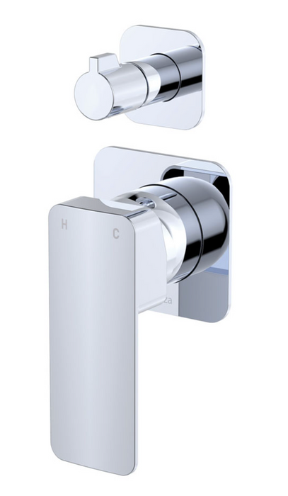Fienza Tono Wall Diverter Mixer - Chrome