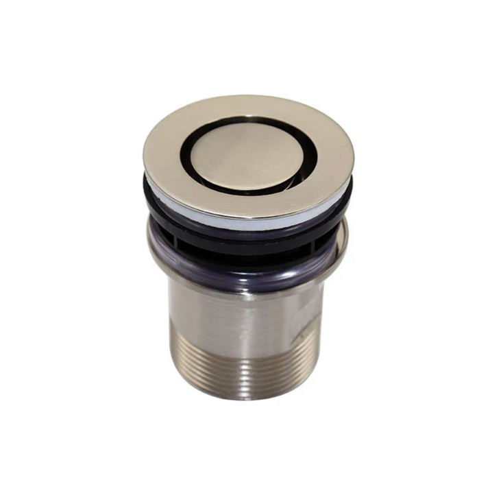 Art Australia Pop Down Basin Waste 40mm - Brushed Nickel