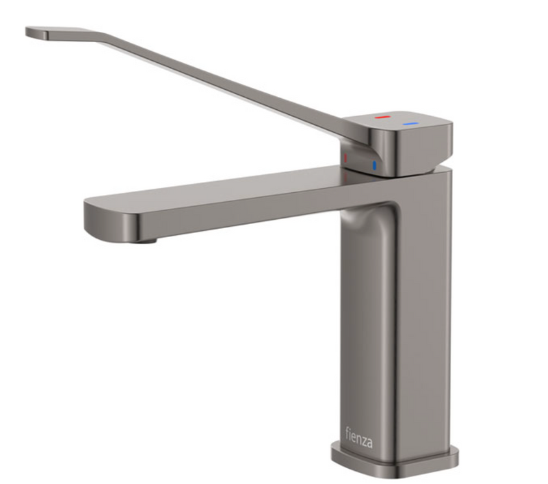 Fienza Tono Care Basin Mixer - Brushed Gunmetal